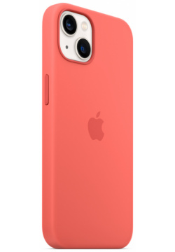 Клип кейс Apple MM253ZE/A MagSafe iPhone 13 силиконовый Розовый помело (MM253ZE/A)