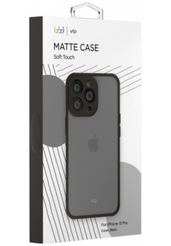Клип кейс VLP 0313 9955 iPhone 13 Pro Matte Case Black