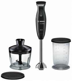 Блендер Bosch  Мерный стакан с крышкой Универсальная чаша ножом для измельчения твердых продуктов MSM2620B погружной Black
