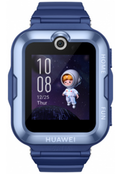 Детские часы HUAWEI 0200 2887 Watch Kids 4 Pro Blue —