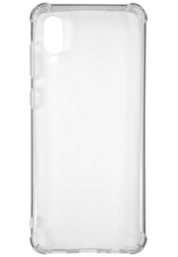 Клип кейс RedLine 0313 9508 Samsung Galaxy A02 противоударный с усиленными углами прозрачный