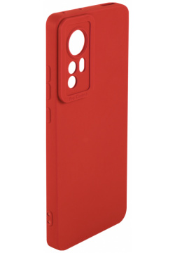 Чехол накладка RedLine 0317 3233 Xiaomi 12 | 12X Camera Protection Красный
