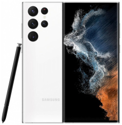 Смартфон Samsung SM S908BZWGS Galaxy S22 Ultra 12/256Gb Белый фантом (SM S908BZWGS)