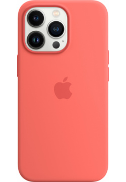 Клип кейс Apple MM2E3ZE/A MagSafe iPhone 13 Pro силиконовый Розовый помело (MM2E3ZE/A)