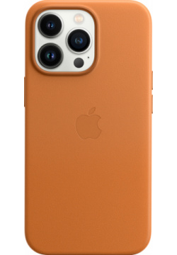 Клип кейс Apple MM193ZE/A MagSafe iPhone 13 Pro кожаный Золотистая охра (MM193ZE/A)