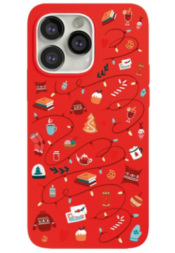 Клип кейс VLP 0313 9972 iPhone 13 Pro Art Collection Christmas Spirit Red