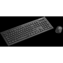 Комплект (клавиатура и мышь) Canyon CNS HSETW4 RU Черный
