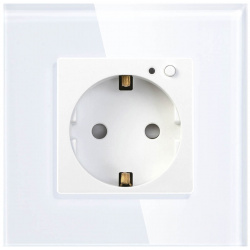 Умная розетка HIPER HDY OW01 Smart wall socket  IoT Outlet W01 встраиваемая White