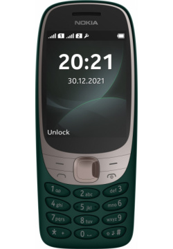 Мобильный телефон Nokia 0101 7739 6310 Dual sim Green