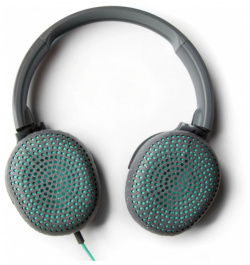 Наушники с микрофоном Skullcandy 0406 1715 RIFF ON EAR W/TAP TECH накладные Grey/Turquoise
