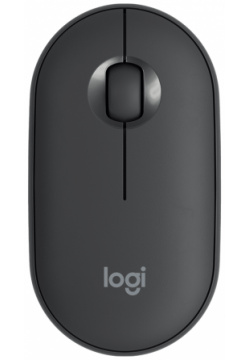 Мышь беспроводная Logitech 0406 1536 Pebble M350 Wireless Mouse Graphite Б