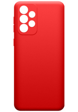 Чехол накладка Borasco 0319 0120 Samsung Galaxy A33 Microfiber Красный