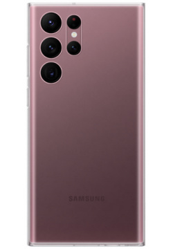 Клип кейс Samsung EF QS908CTEGRU Galaxy S22 Ultra прозрачный (EF QS908CTEGRU)