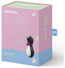 Вакуумный стимулятор Satisfyer J2018 8N P Pro Penguin Next Gen Black (J2018 P) Н