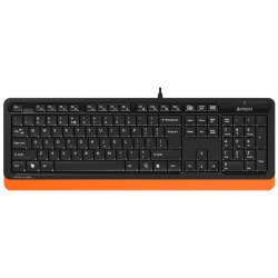 Клавиатура A4Tech 0400 2095 Fstyler FK10 проводная Black/Orange