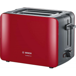 Тостер Bosch 7000 2469 TAT6A114 Red — компактный