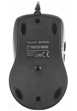 Мышь A4Tech 0400 2101 V Track Padless N 70FX проводная Black
