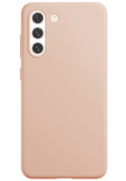 Чехол накладка VLP 0319 0227 Silicone case Samsung S21 FE Светло розовый