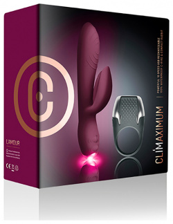 Набор Climaximum 5060161541526 вибратор кролик + эрекционное кольцо LAmour Фиолетовый / Серый (10RRRCAZ)