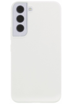 Чехол накладка VLP 0319 0230 Silicone case Samsung S22 Белый строгого