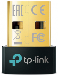Сетевой адаптер Bluetooth TP Link 0200 3004 UB500 черный Компактный