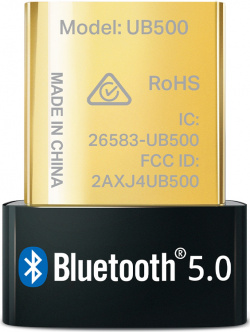 Сетевой адаптер Bluetooth TP Link 0200 3004 UB500 черный