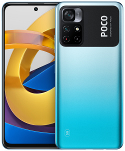 Смартфон Poco 0101 7959 M4 Pro 5G 4/64GB Blue Один из лучших смартфонов в своем