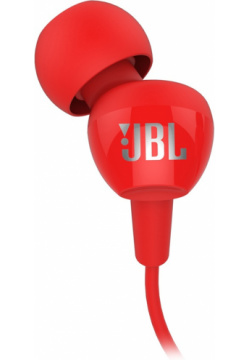 Наушники с микрофоном JBL 0406 0723 C100SI Red