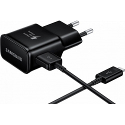 СЗУ Samsung EP TA20EBECGRU USB 2 0 Type A 2A + дата кабель C с функцией быстрой зарядки Black