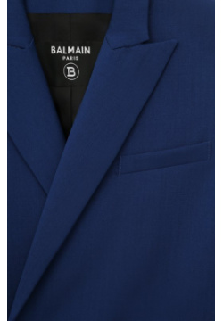 Шерстяной пиджак Balmain BS2Q74