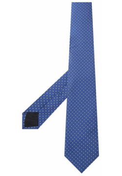 Шелковый галстук с узором Dal Lago N300/7328/II