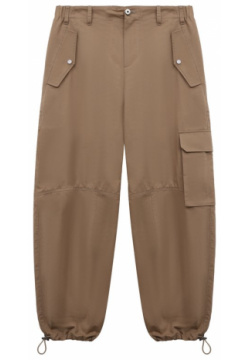 Хлопковые брюки Brunello Cucinelli B0F48P203C Светло коричневые помогут