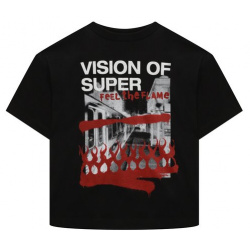 Хлопковая футболка Vision of super TSV4103J