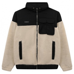 Утепленная куртка Givenchy H26145/12+/14 При создании кремовой куртки сделали