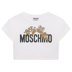 Хлопковая футболка Moschino HDM068/LBA00/10 14