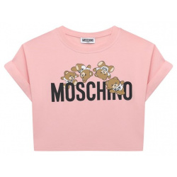 Хлопковая футболка Moschino HDM068/LBA00/4 8
