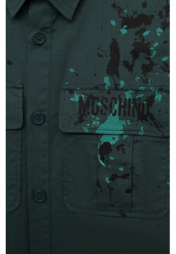 Хлопковая рубашка Moschino HUC017/LLA09/10 14