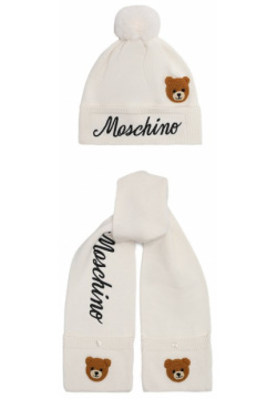 Комплект из шапки и шарфа Moschino HUX01Y/LHE46