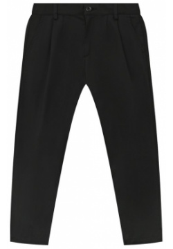 Хлопковые брюки Paolo Pecora Milano PP3322/14 16 Для пошива черных брюк с