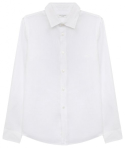 Льняная рубашка Paolo Pecora Milano PP3317/6 12 Для пошива белой рубашки