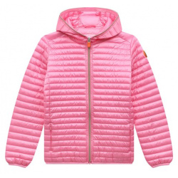 Утепленная куртка Save the duck J32310G/R0SY/IRIS16/4 8 Розовую стеганую куртку