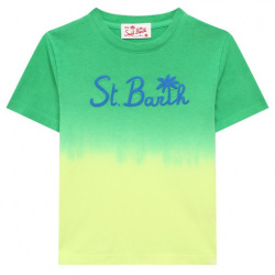 Хлопковая футболка MC2 Saint Barth STBK/P0RT0FIN0 JR T/00835D На этой футболке