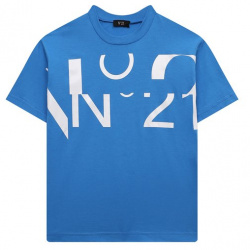 Хлопковая футболка N21 Nº21 N21579/N0153