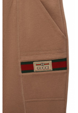 Хлопковые джоггеры Gucci 653667/XJDKA