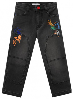 Джинсы MARC JACOBS (THE) W24294/2A 5A Для создания темно серых прямых джинсов с