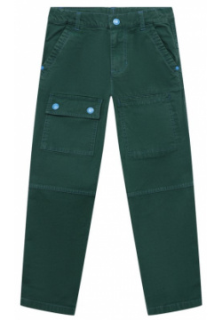 Хлопковые брюки MARC JACOBS (THE) W24296/6A 12A Для пошива зеленых брюк