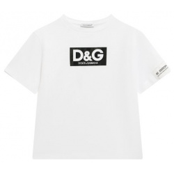 Хлопковая футболка Dolce & Gabbana L4JTEY/G7I8P/2 6