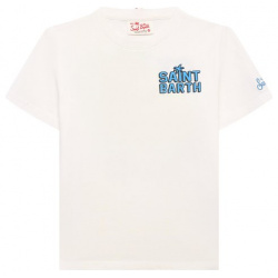 Хлопковая футболка MC2 Saint Barth STBK TSHIRT B0Y/TSH0001/02847F