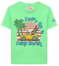 Хлопковая футболка MC2 Saint Barth STBK TSHIRT B0Y/TSH0001/02851F