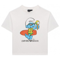 Хлопковая футболка Emporio Armani 3D4TJN/3J52Z
